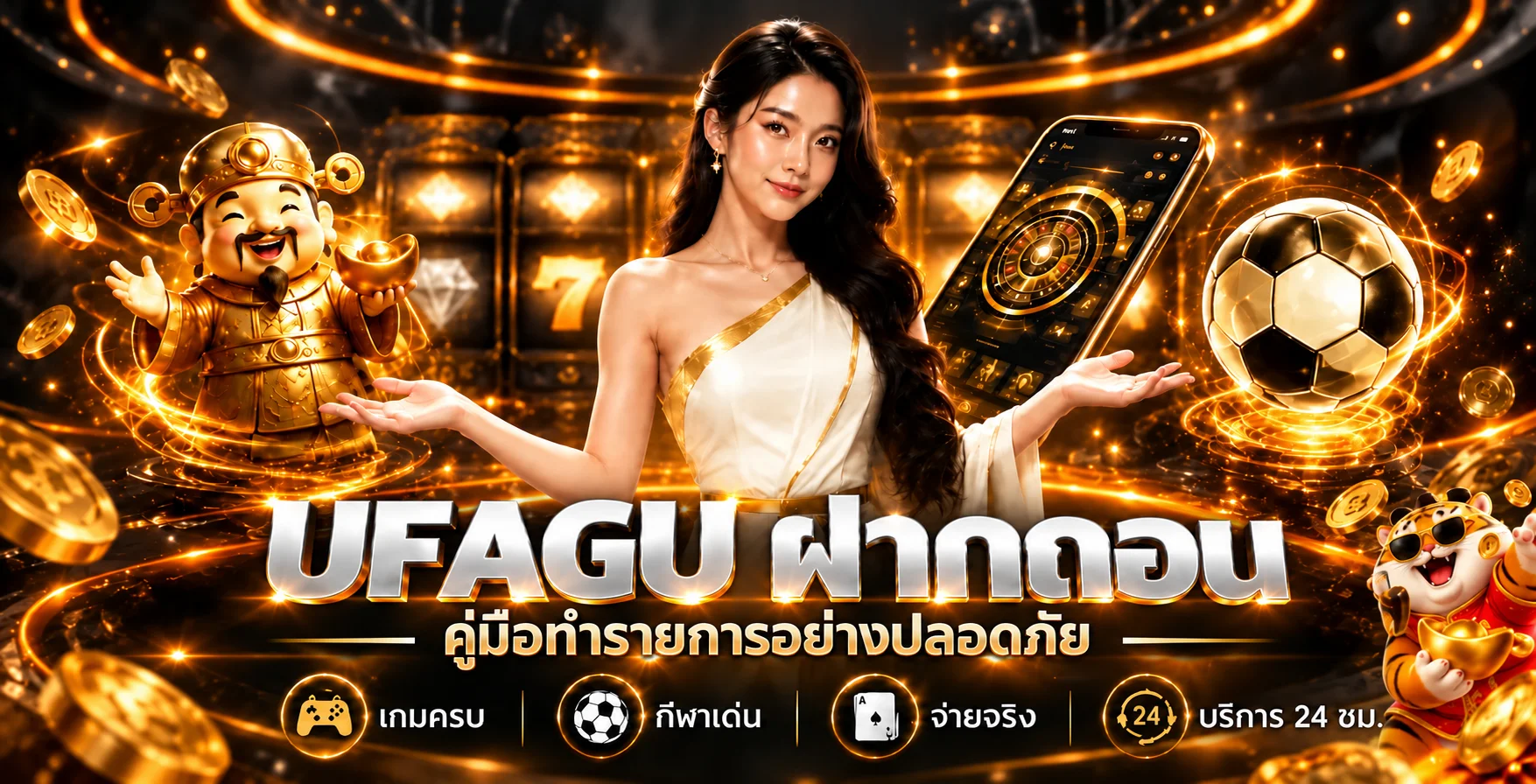 UFAGU ฝากถอน วิธีทำรายการและแก้ยอดค้าง
